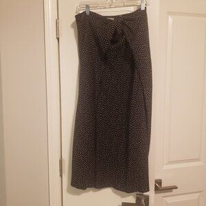 Vince Tie Front maxi Skirt